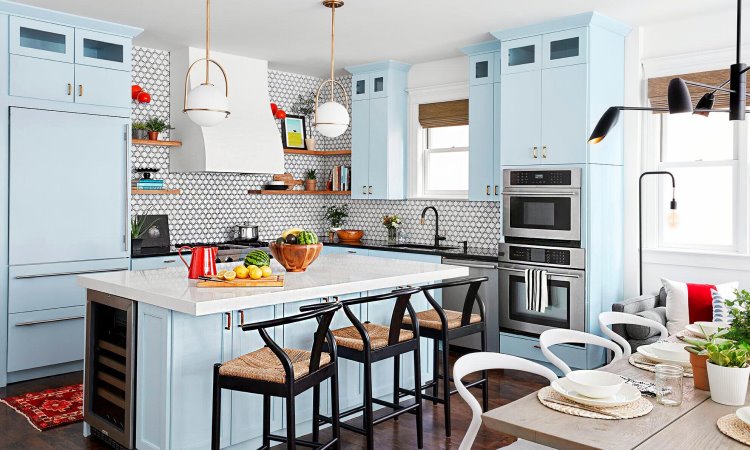 10 Half Wall Kitchen Ideas To Add Unique Partition Element And Decoration