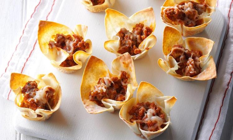 Can I bake Sausage Wontons?