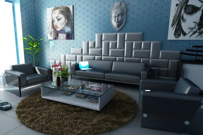 Add Texture Living Room