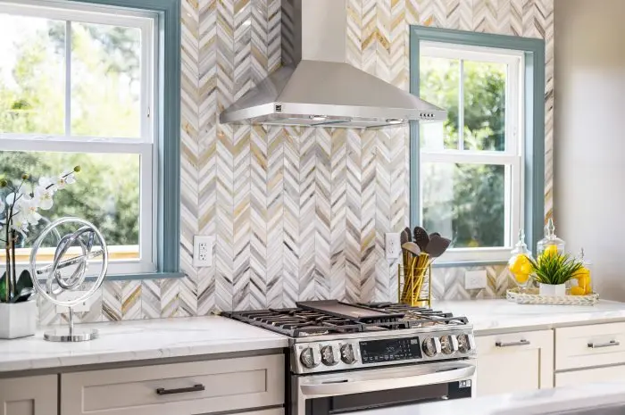 Graphic Backsplash