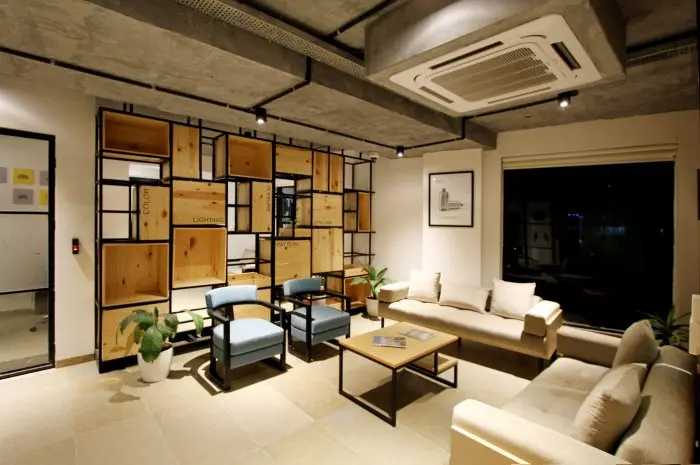 Industrial Style Living Room