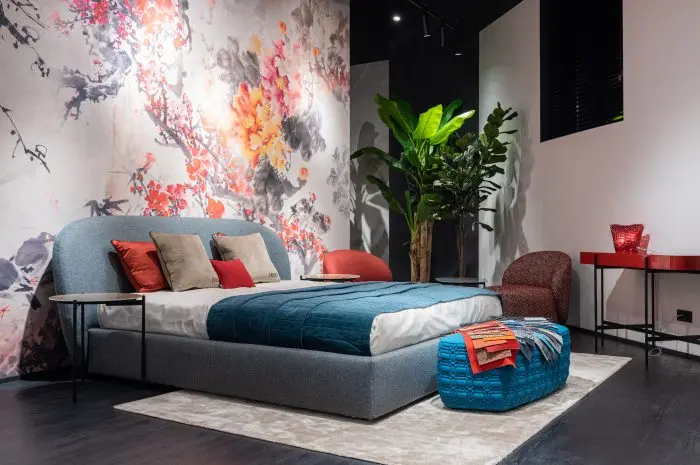 Pretty Floral Bedroom