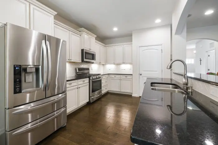 Shiny Steel Backsplash