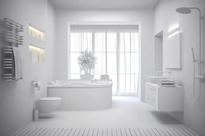 All White Atmosphere