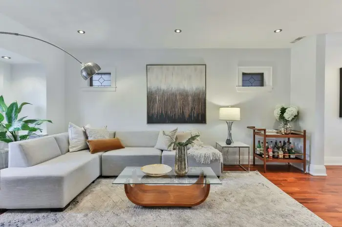 Clean White-Painted Living Rooms