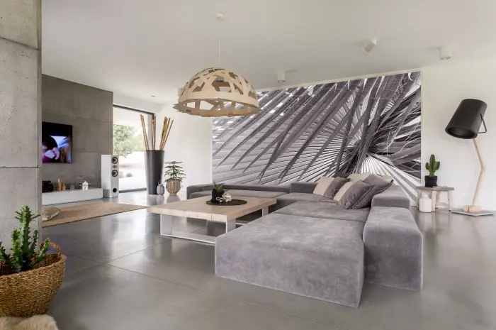Modern Gray Living Room