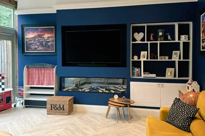 Painted Living Room Ceiling