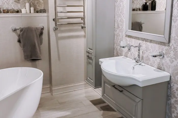 Tuck Cabinets Into the Wall